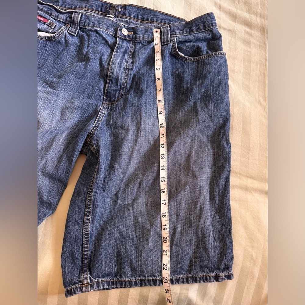 U.S. Polo Assn. Indigo Jean Shorts Size 40 - Picture 5 of 11